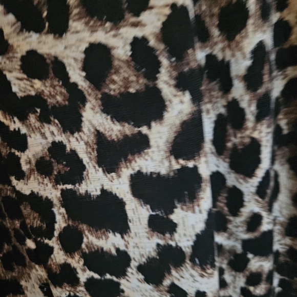 Maxi Dress Leapord Print w/ pockets  XL - Picture 7 of 7